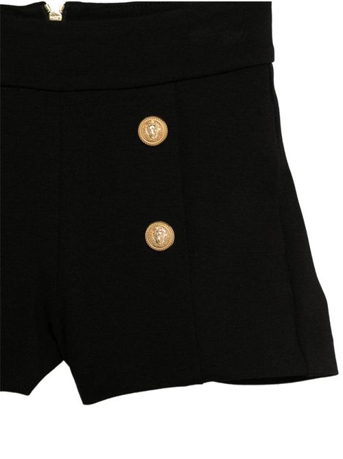 Shorts, bambina, logati. BALMAIN | BY6B69 J0371930OR